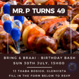 Mr. P's 49th Birthday Bash (Sunday)