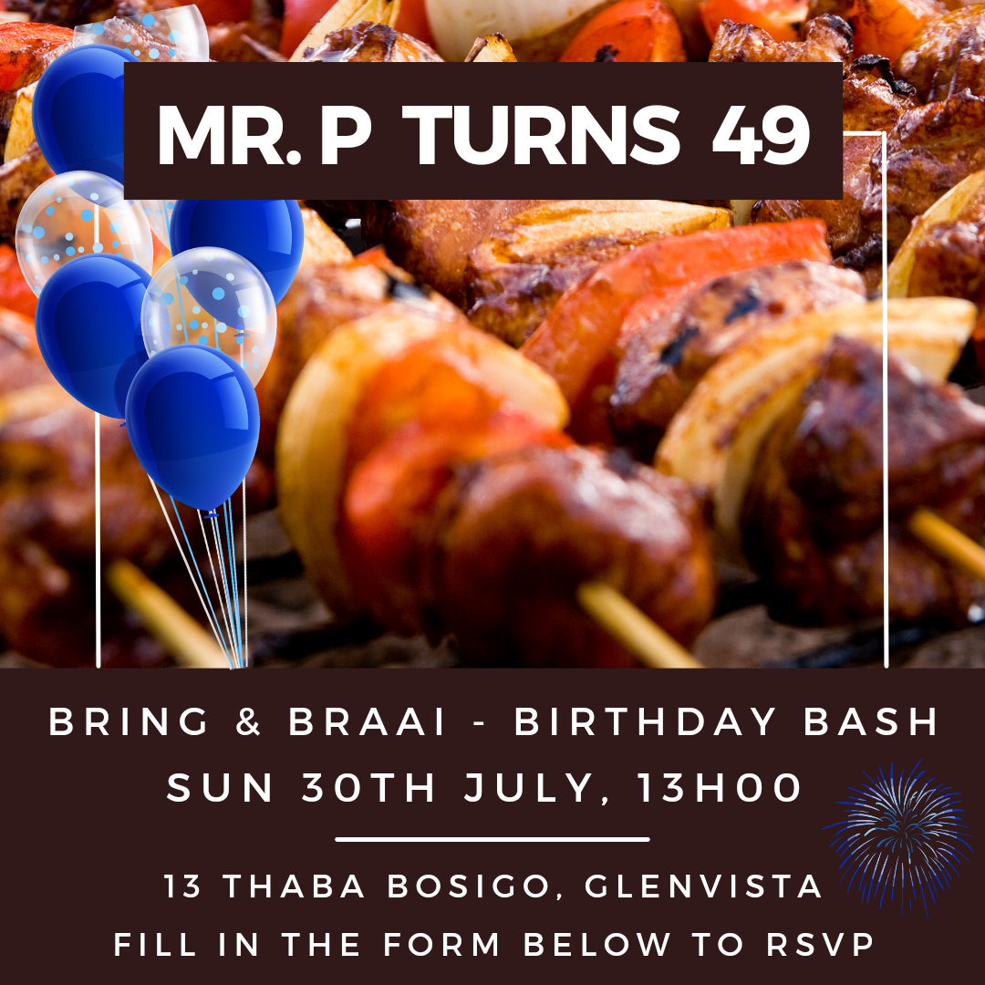 Mr. P's 49th Birthday Bash (Sunday) - WeBuzz