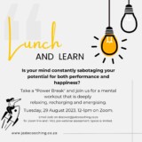 Lunch & Learn with Jade and Sibylle