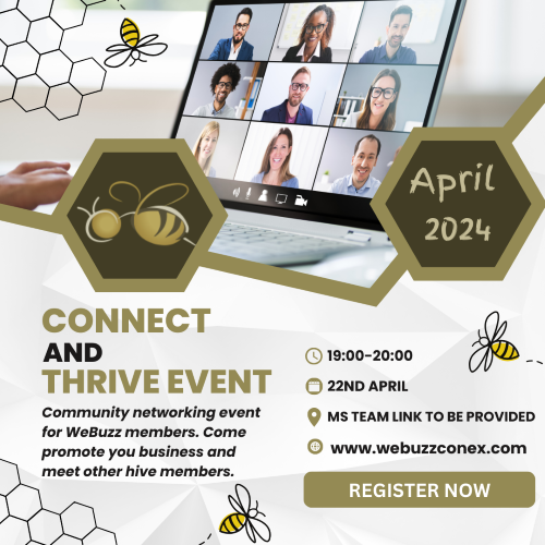 Connect & Thrive WeBuzz Networking - April 2024