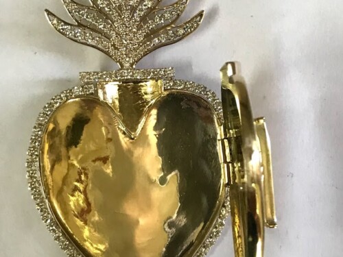 Diamond Gold Locket
